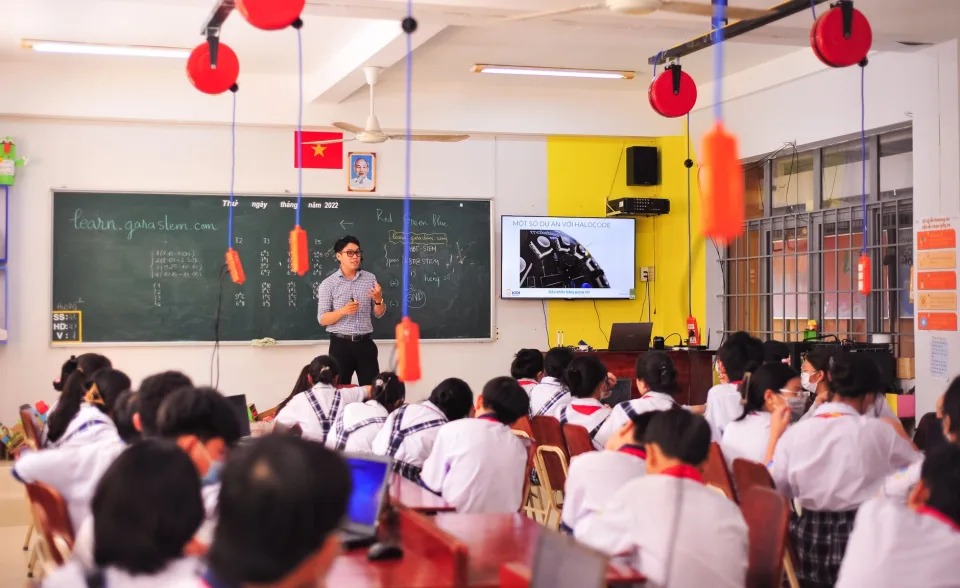 Phòng học yên tĩnh cho lớp luyện thi